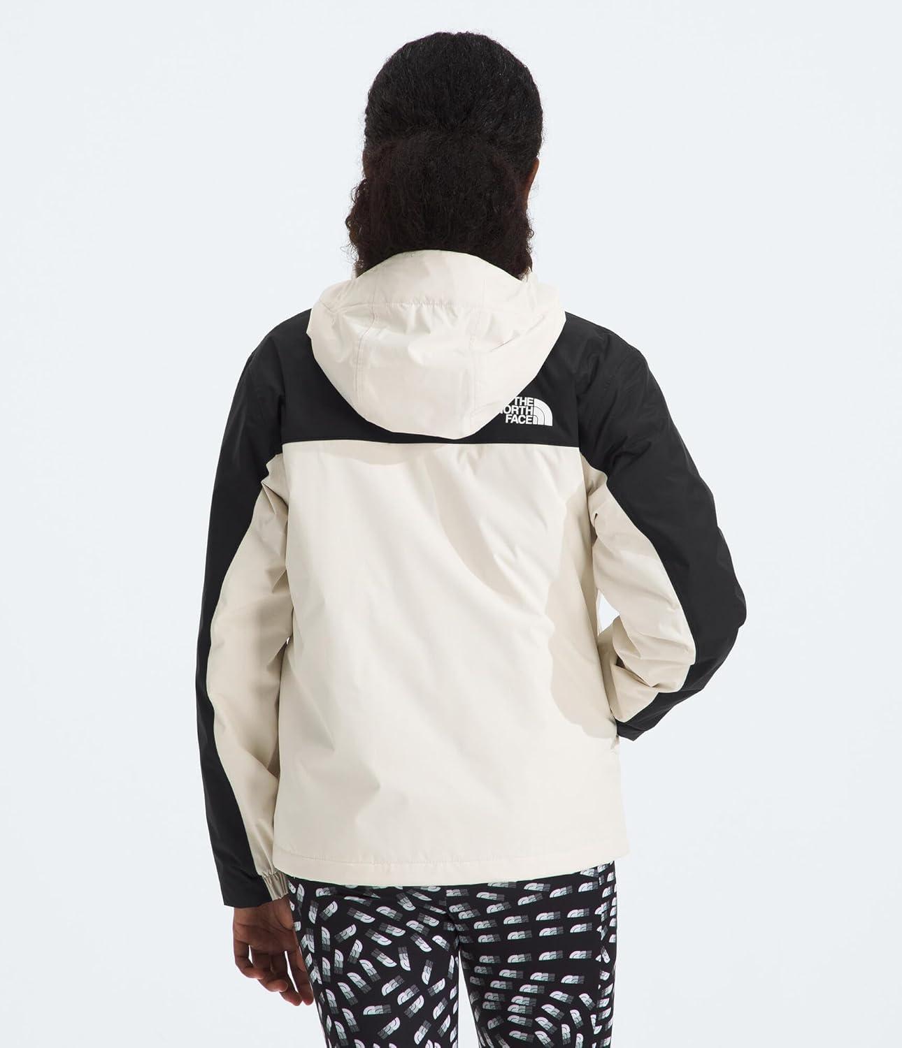 imageTHE NORTH FACE Teen Antora Triclimate Jacket Waterproof Shell Inner Fleece Layer Adjustable Hood With Rain Guard TunnelWhite Dune