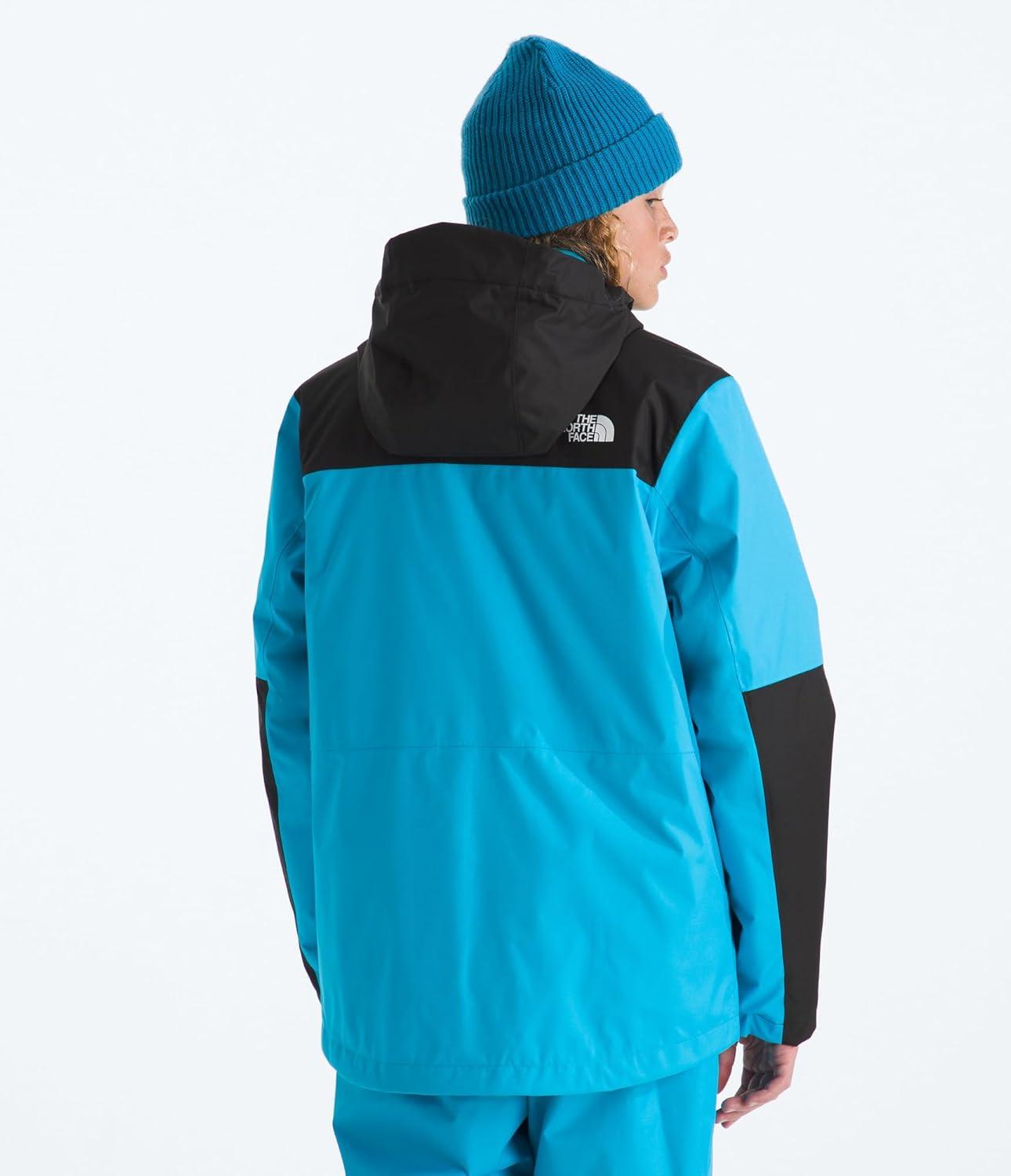 imageTHE NORTH FACE Teen Freedom Triclimate Jacket Heatseeker Insulation ampamp Water Repellent Helmet Compatible Hood Goggle WipeMeridian Blue