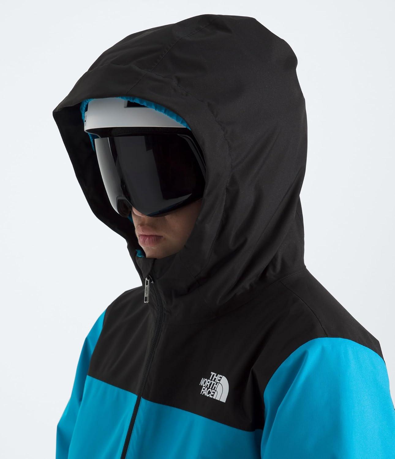 imageTHE NORTH FACE Teen Freedom Triclimate Jacket Heatseeker Insulation ampamp Water Repellent Helmet Compatible Hood Goggle WipeMeridian Blue