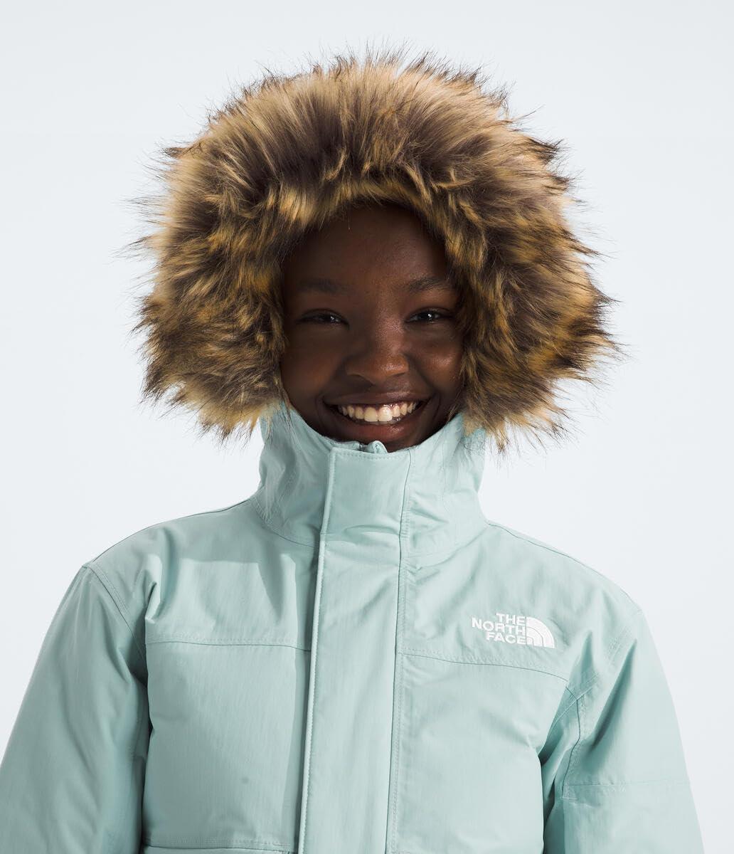 imageTHE NORTH FACE Teen McMurdo Hooded Jacket Waterproof Waterfowl Down Insulation Relaxed FitMuted Pine