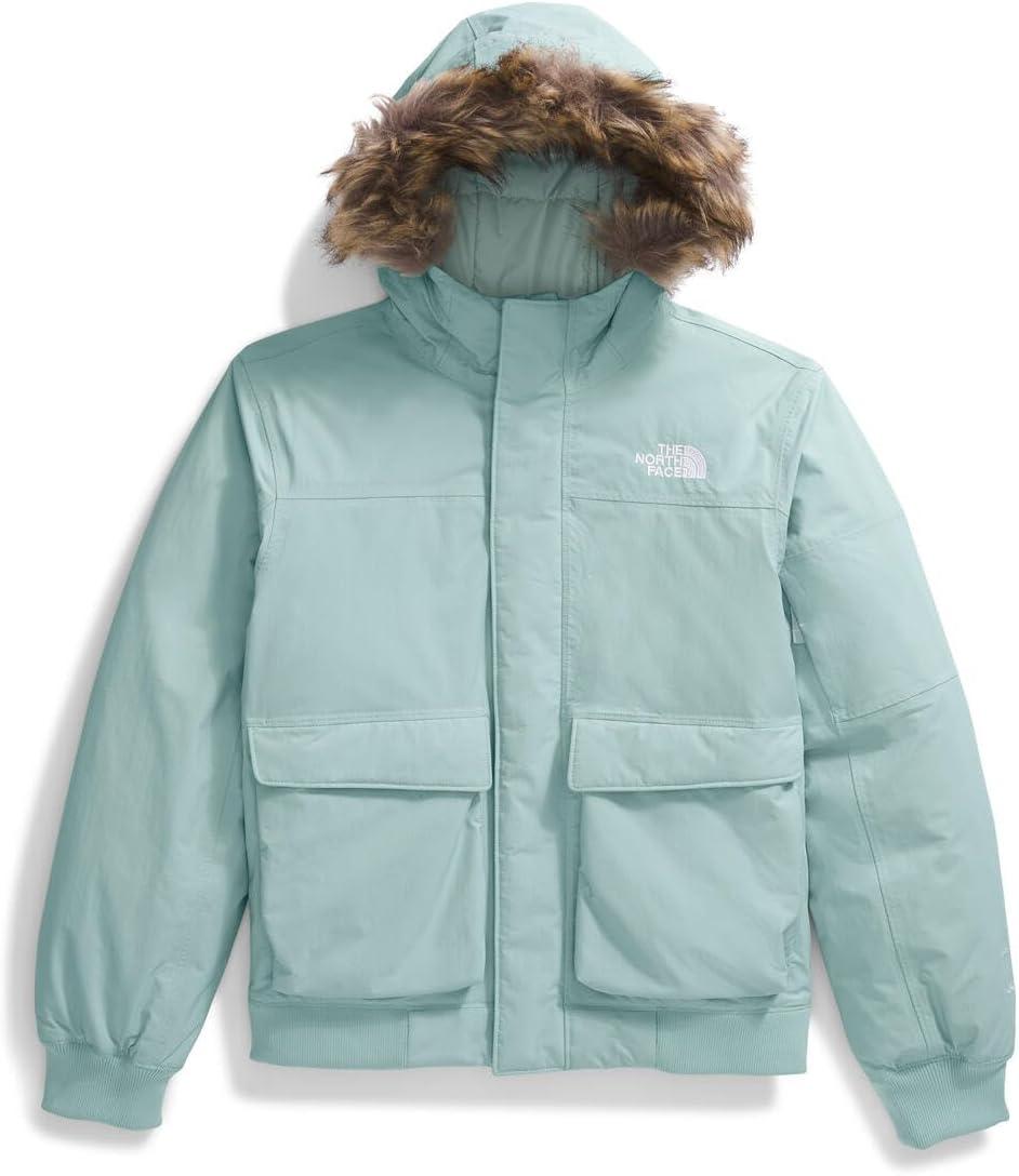 imageTHE NORTH FACE Teen McMurdo Hooded Jacket Waterproof Waterfowl Down Insulation Relaxed FitMuted Pine