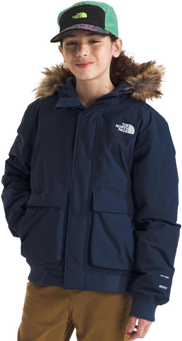 imageTHE NORTH FACE Teen McMurdo Hooded Jacket Waterproof Waterfowl Down Insulation Relaxed FitSummit Navy