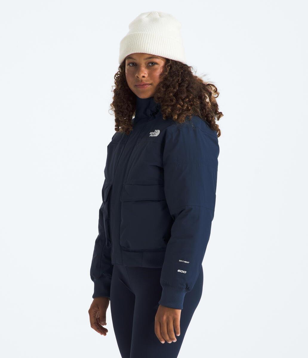 imageTHE NORTH FACE Teen McMurdo Hooded Jacket Waterproof Waterfowl Down Insulation Relaxed FitSummit Navy