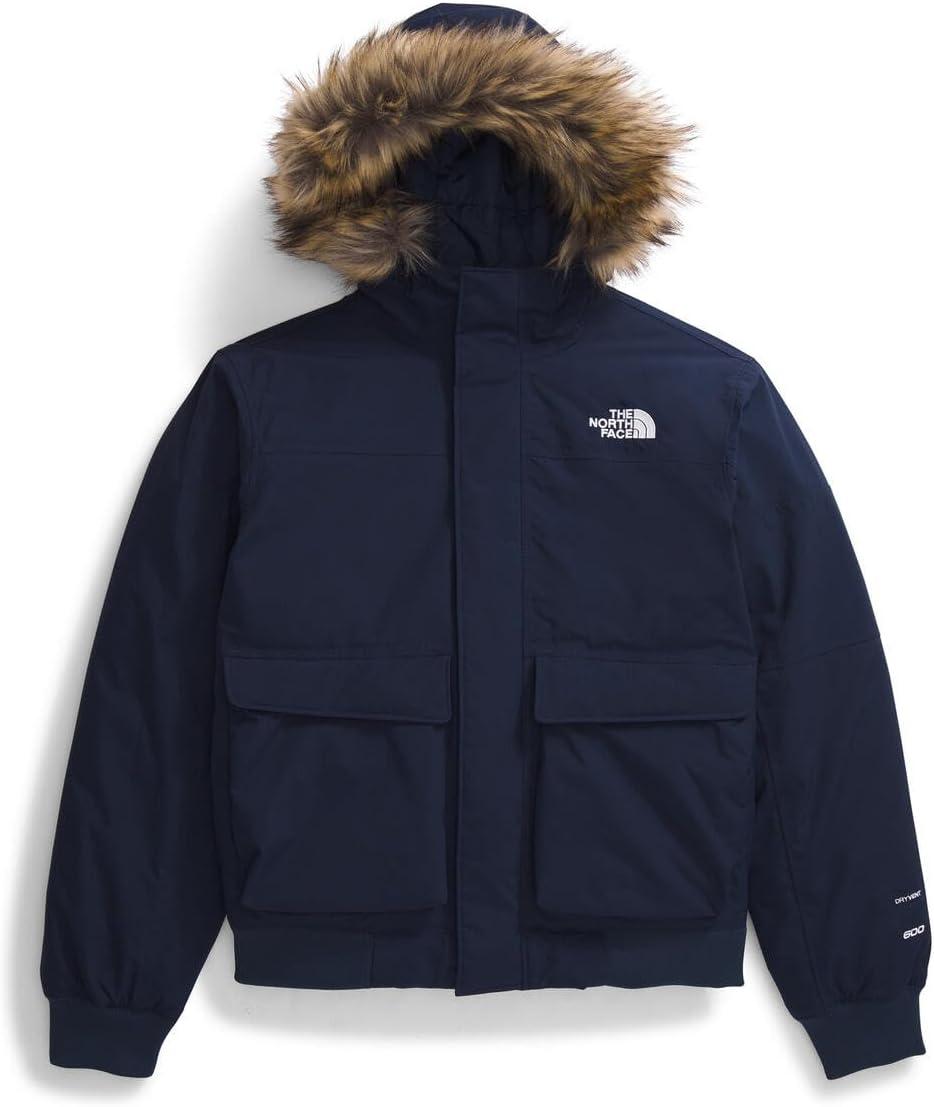 imageTHE NORTH FACE Teen McMurdo Hooded Jacket Waterproof Waterfowl Down Insulation Relaxed FitSummit Navy