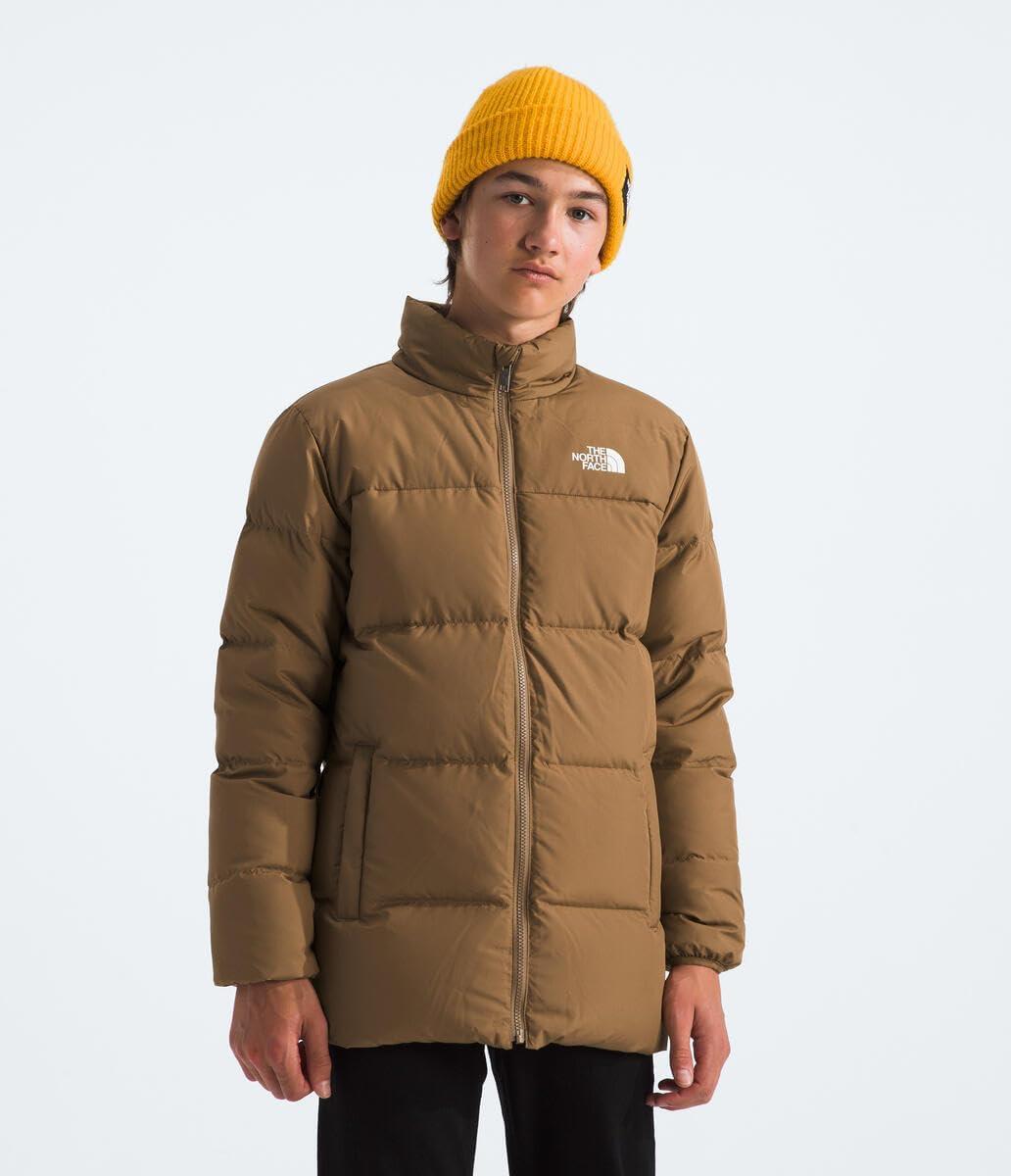 imageTHE NORTH FACE Teen North Down Triclimate 3in1 Jacket Waterproof Seam Sealed Attached Hood Reversible Inner LayerKhaki Stone