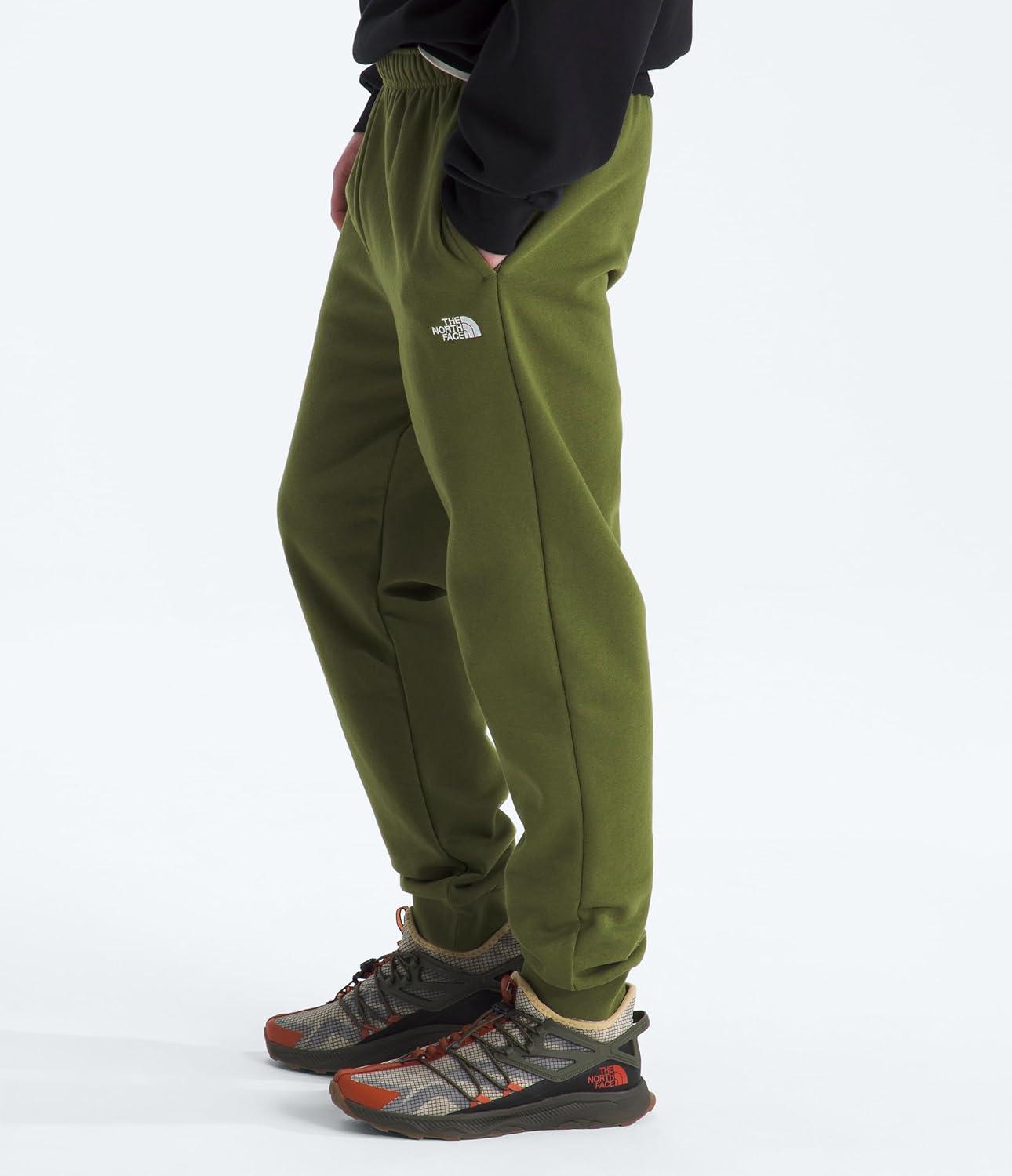 imageThe North FACE Mens Evolution Simple Dome Jogger Elastic Waistband with Adjustable Drawcord Hand Pockets Ribbed CuffsWoodland Green