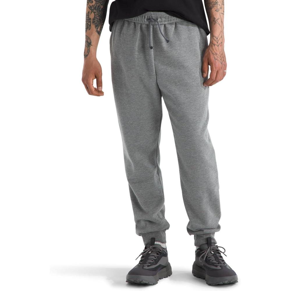 imageThe North FACE Mens Evolution Simple Dome Jogger Elastic Waistband with Adjustable Drawcord Hand Pockets Ribbed CuffsTnf Mid Grey Heather