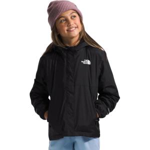 THE NORTH FACE Girls Warm Antora Rain Jacket | Waterproof, Breathable, Heatseeker Insulation, Hood, Zip Pockets(Tnf Black)