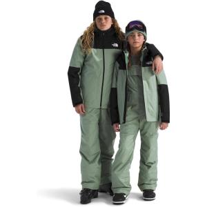 THE NORTH FACE Teen Freedom Triclimate Jacket | Heatseeker Insulation & Water Repellent, Helmet Compatible Hood, Goggle Wipe(Slate Moss)