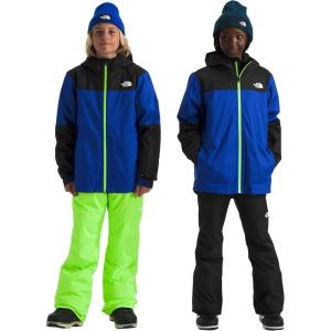 THE NORTH FACE Teen Freedom Triclimate Jacket | Heatseeker Insulation & Water Repellent, Helmet Compatible Hood, Goggle Wipe(Tnf Blue)