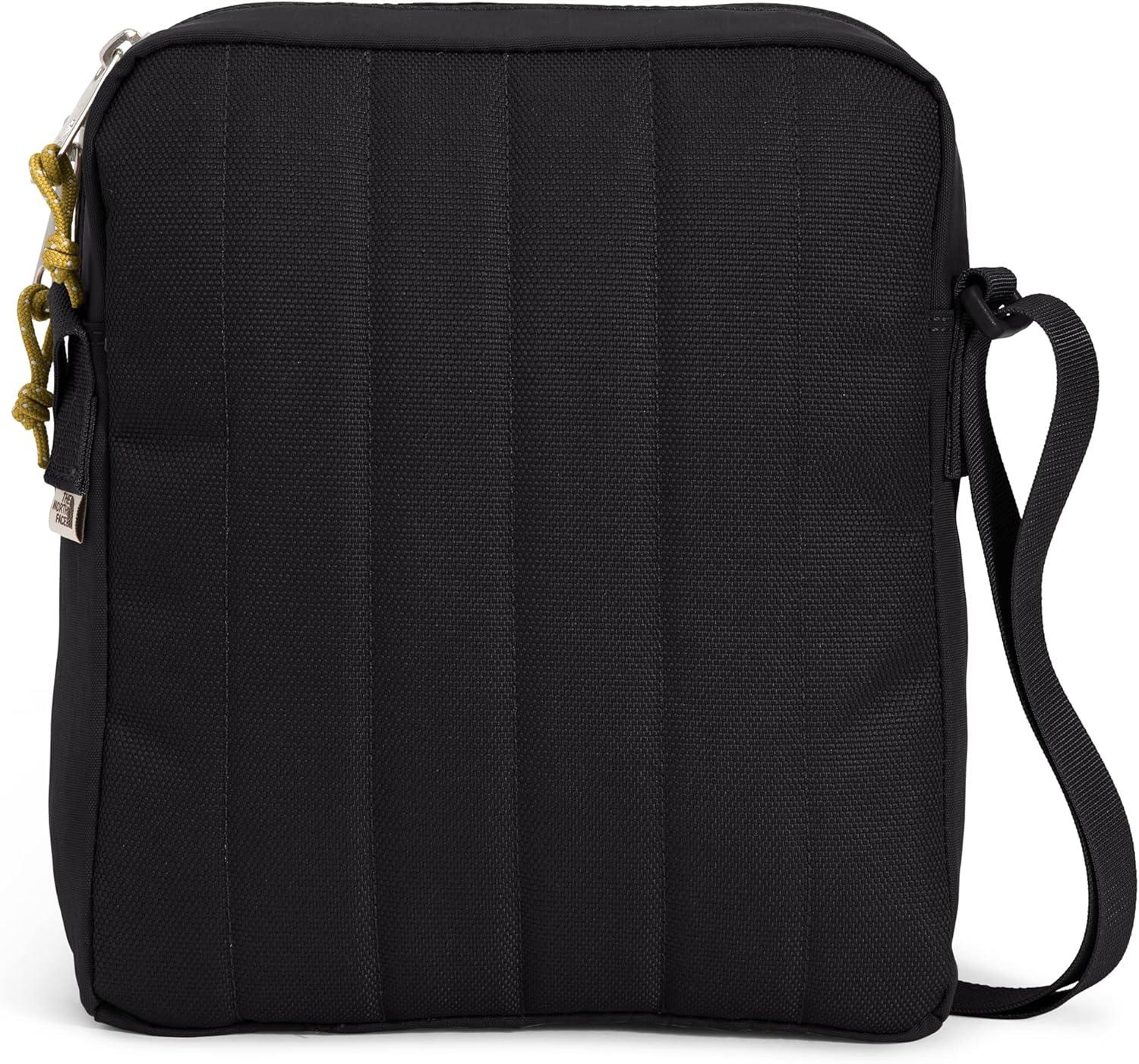 imageTHE NORTH FACE Berkeley Crossbody Bag Adjustable Strap Waterrepellent Finish Internal Divider ampamp External PocketTnf BlackMineral Gold