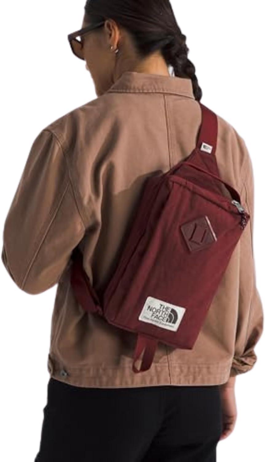 imageTHE NORTH FACE Berkeley Field Bag Water Repellent Vintage Style Travel Essential SIing Holds Water Bottles Phones ampamp KeysSumacAlpine Plum