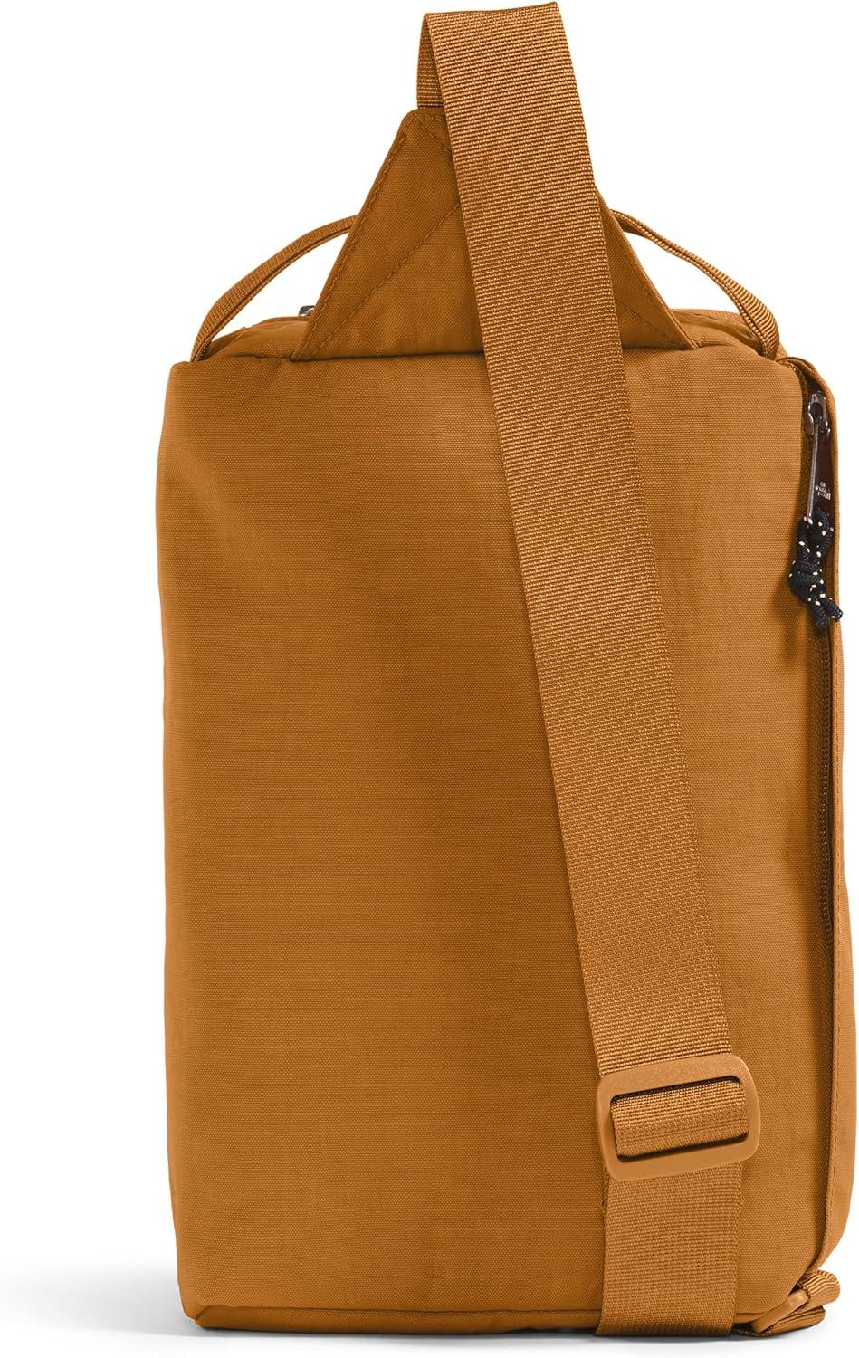imageTHE NORTH FACE Berkeley Field Bag Water Repellent Vintage Style Travel Essential SIing Holds Water Bottles Phones ampamp KeysTimber TanTnf Black