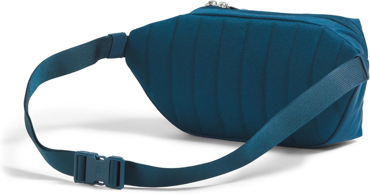 imageTHE NORTH FACE Berkeley Lumbar Bag Waterrepellent Fanny Pack for Men ampamp Women External Pocket ampamp Adjustable StrapMidnight PetrolAlgae Blue