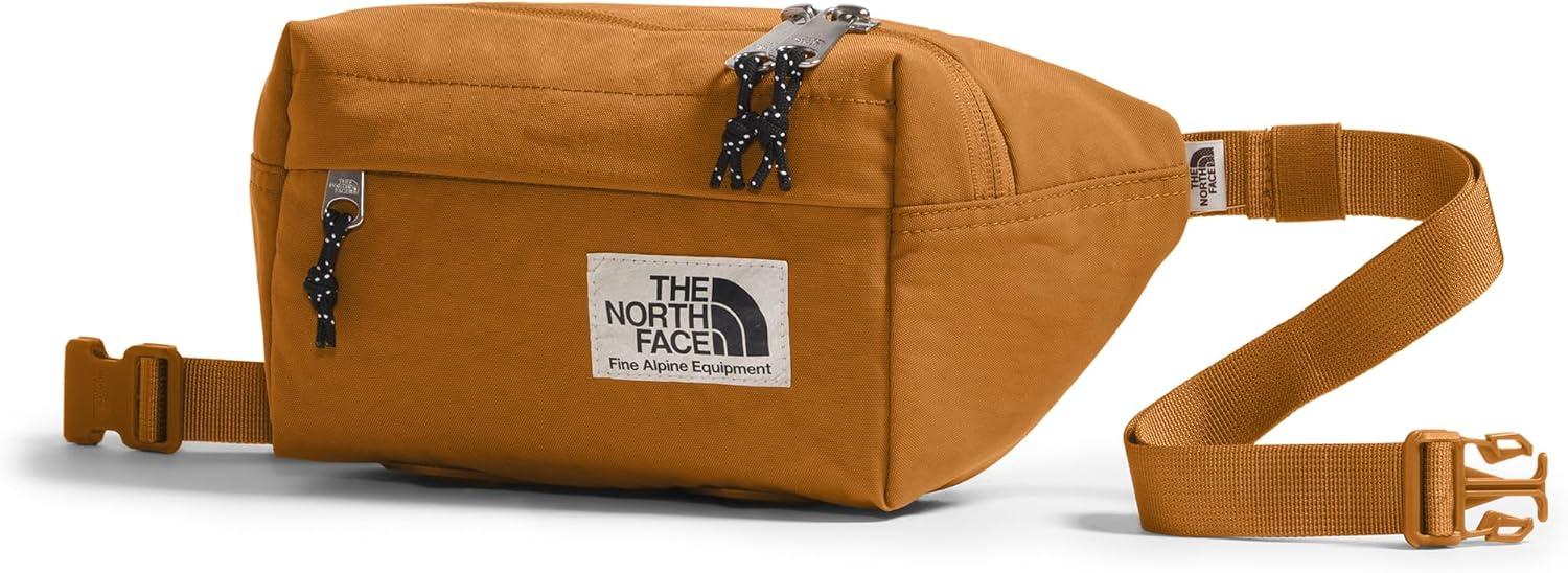 imageTHE NORTH FACE Berkeley Lumbar Bag Waterrepellent Fanny Pack for Men ampamp Women External Pocket ampamp Adjustable StrapTimber TanTNF Black