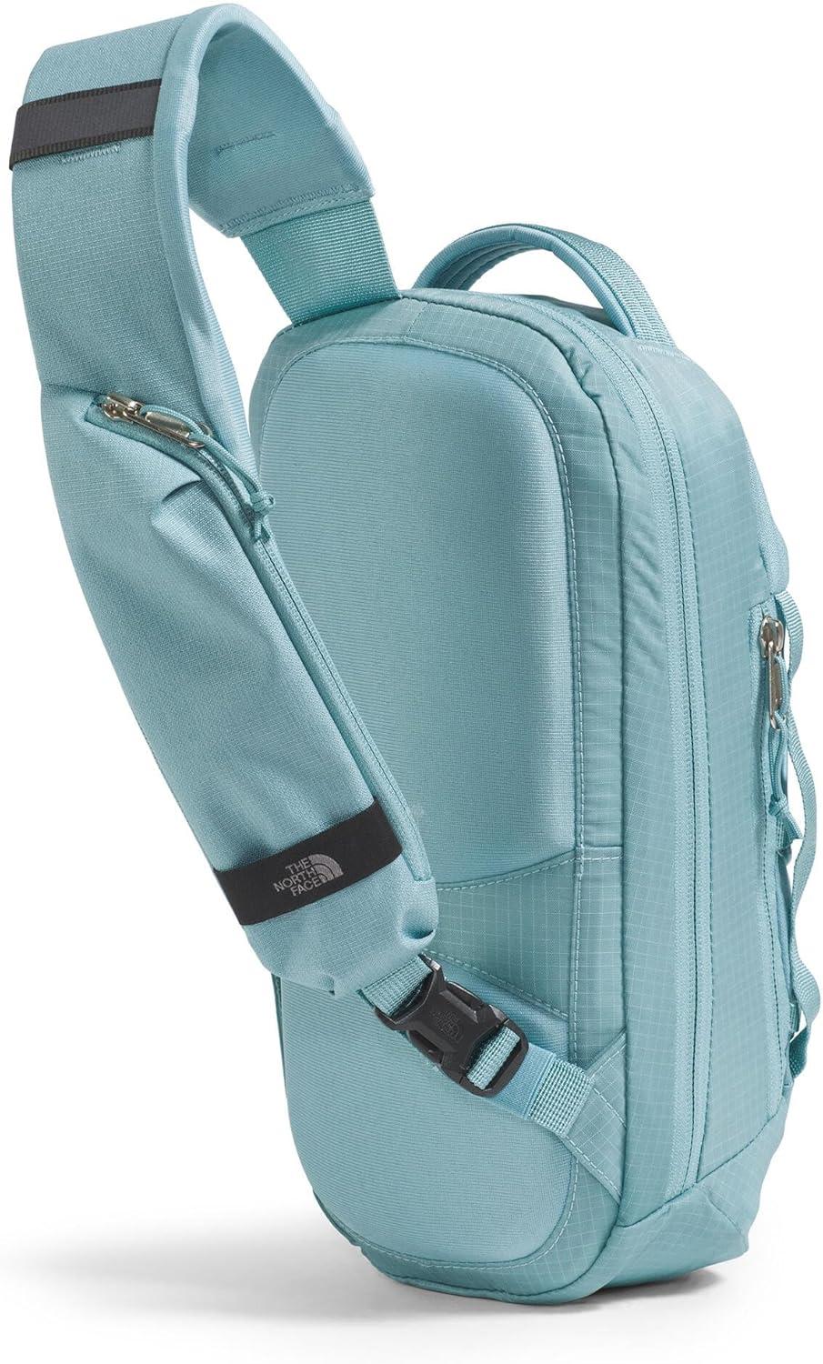 imageTHE NORTH FACE Borealis SIing Bag Crossbody Adjustable Strap Water Repellent Finish Multiple Compartments Tablet SleeveBlue Eclipse Light HeatherBlue Eclipse