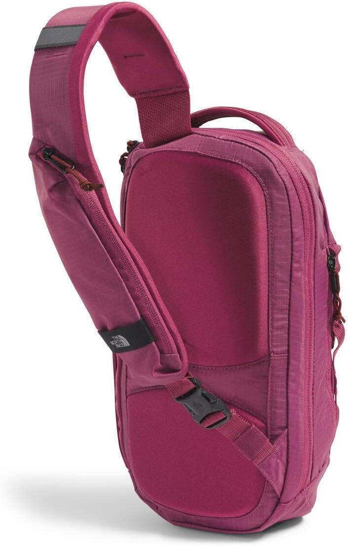 imageTHE NORTH FACE Borealis SIing Bag Crossbody Adjustable Strap Water Repellent Finish Multiple Compartments Tablet SleeveCyber BerrySumac