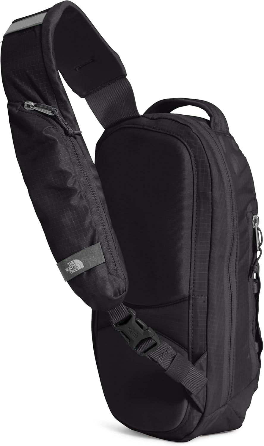 imageTHE NORTH FACE Borealis SIing Bag Crossbody Adjustable Strap Water Repellent Finish Multiple Compartments Tablet SleeveTnf BlackTnf White
