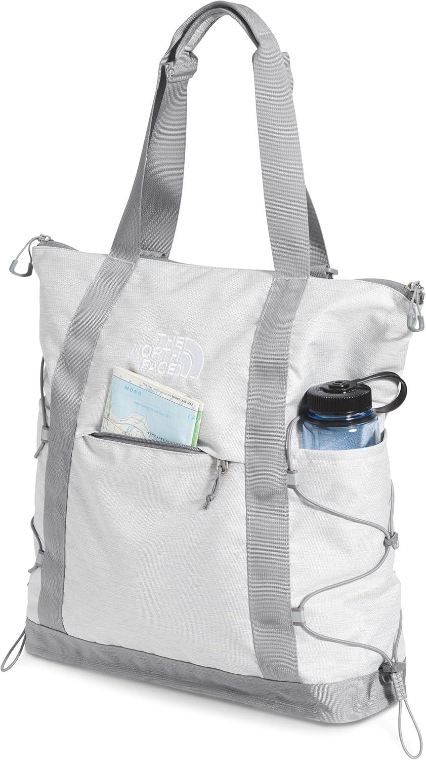 imageTHE NORTH FACE Borealis Tote Bag Over Shoulder ampamp Backpack Carry Options Water Repellent 16quot Laptop SleeveMetallic MelangeMid Grey