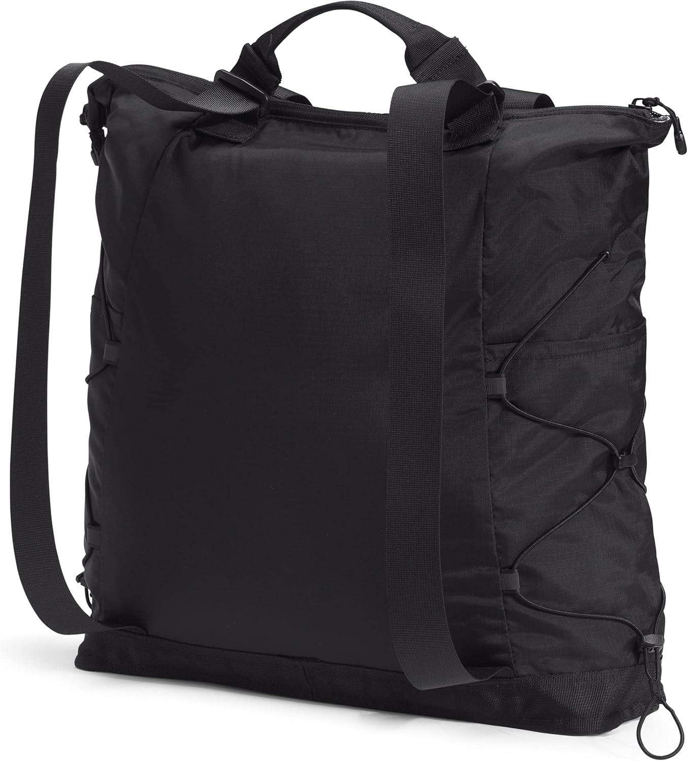 imageTHE NORTH FACE Borealis Tote Bag Over Shoulder ampamp Backpack Carry Options Water Repellent 16quot Laptop SleeveTnf BlackTnf Black