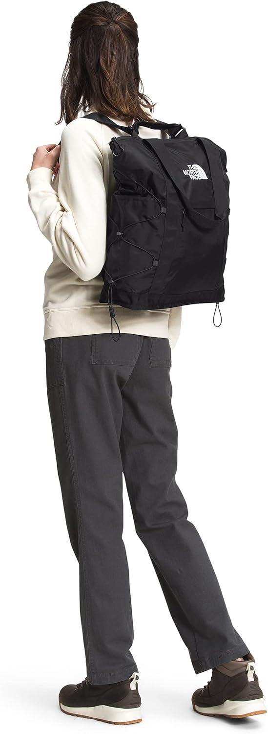imageTHE NORTH FACE Borealis Tote Bag Over Shoulder ampamp Backpack Carry Options Water Repellent 16quot Laptop SleeveTnf BlackTnf Black