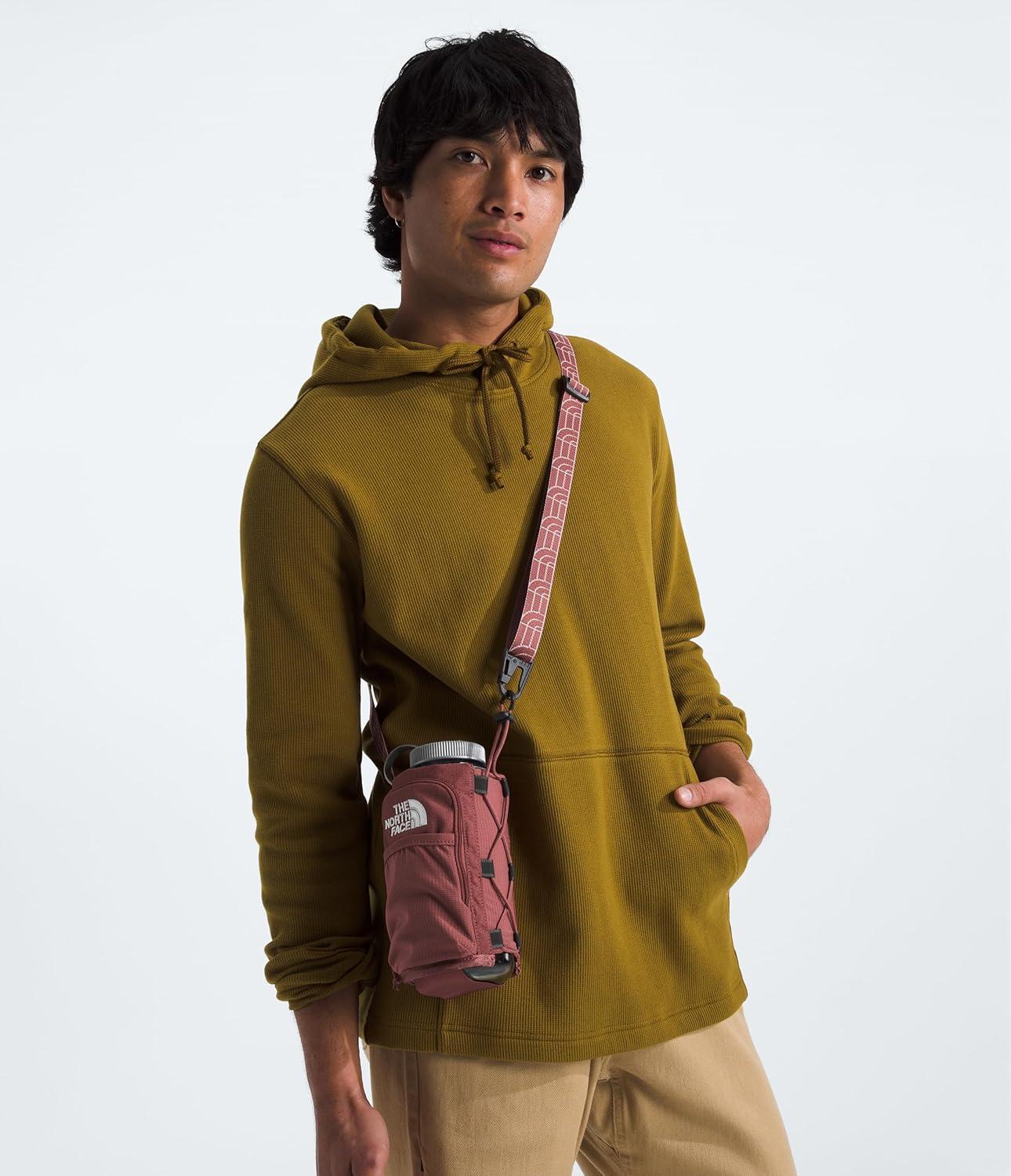imageTHE NORTH FACE Borealis Water Bottle Holder Adjustable Strap WaterRepellent Finish External Pocket with Key HookCanyon Dust Dark Heather