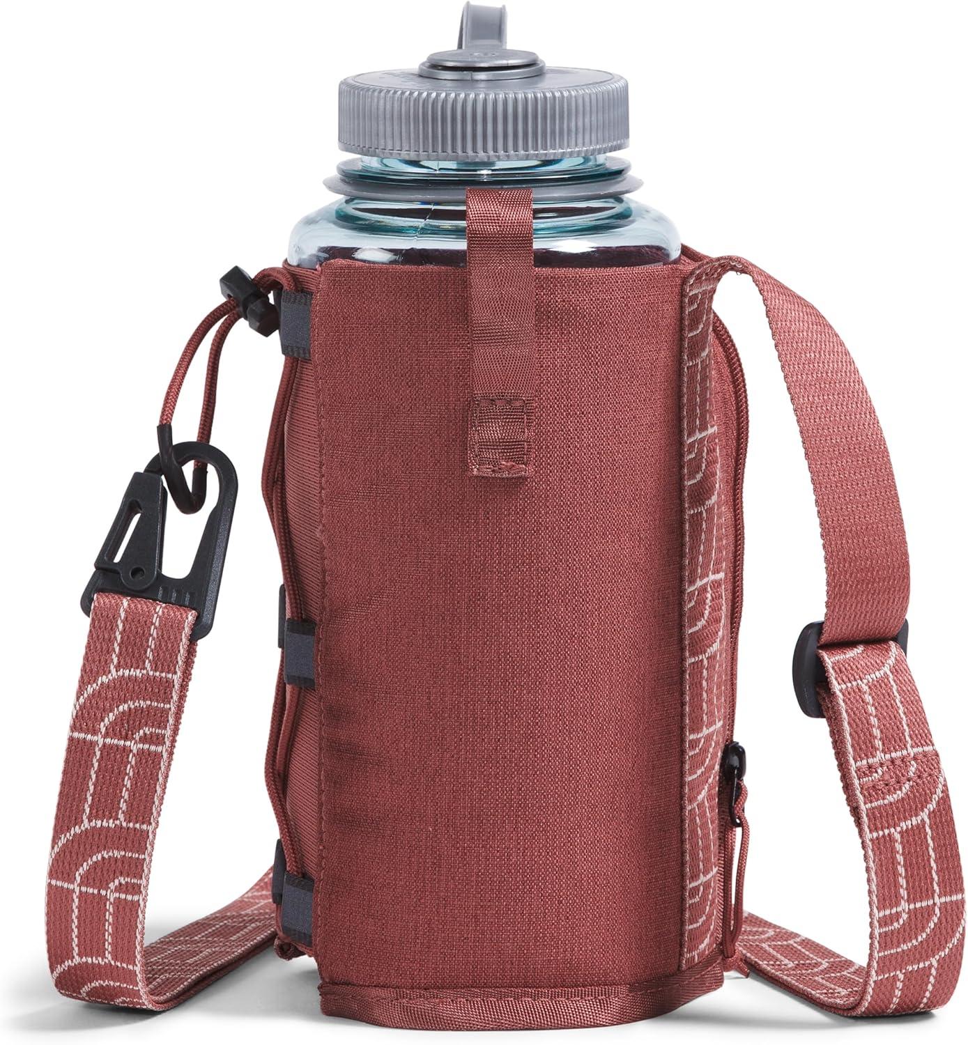 imageTHE NORTH FACE Borealis Water Bottle Holder Adjustable Strap WaterRepellent Finish External Pocket with Key HookCanyon Dust Dark Heather