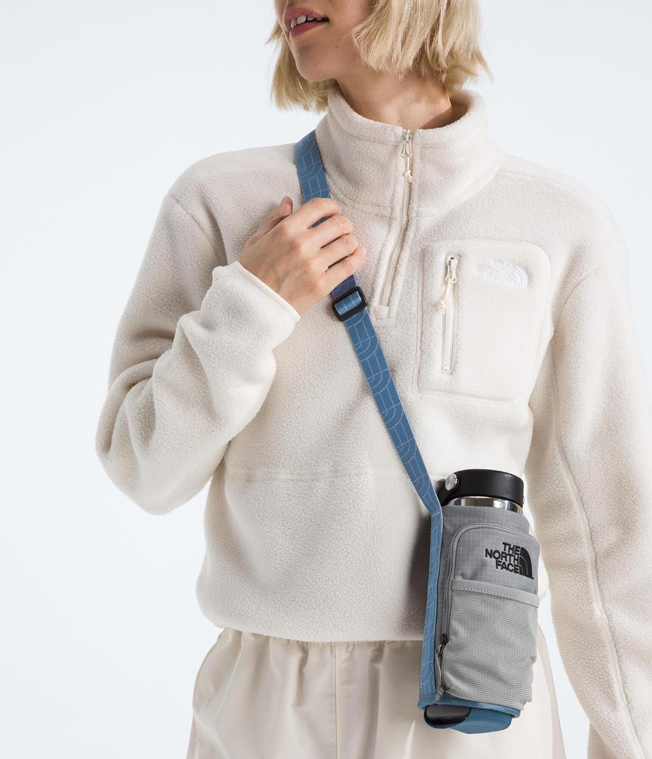 imageTHE NORTH FACE Borealis Water Bottle Holder Adjustable Strap WaterRepellent Finish External Pocket with Key HookConcrete