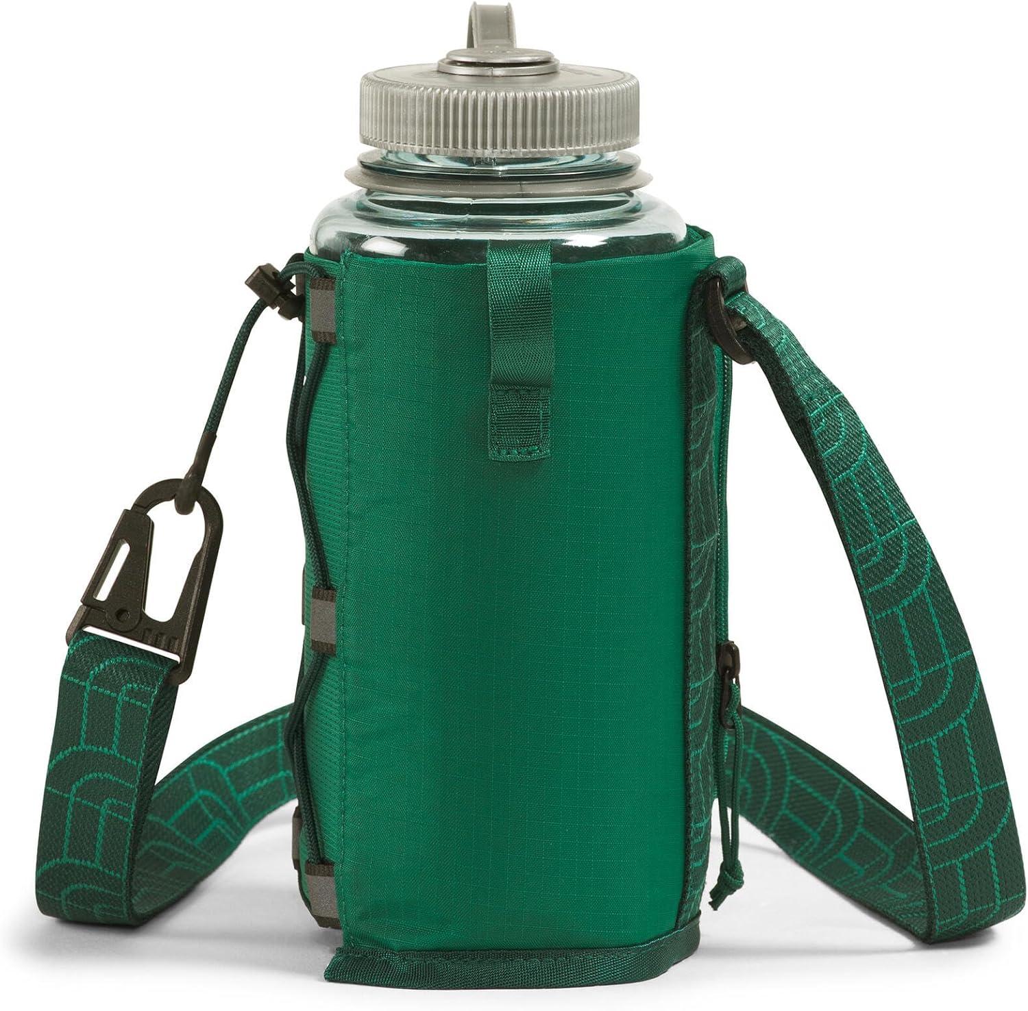 imageTHE NORTH FACE Borealis Water Bottle Holder Adjustable Strap WaterRepellent Finish External Pocket with Key HookEvergreenHunter Green