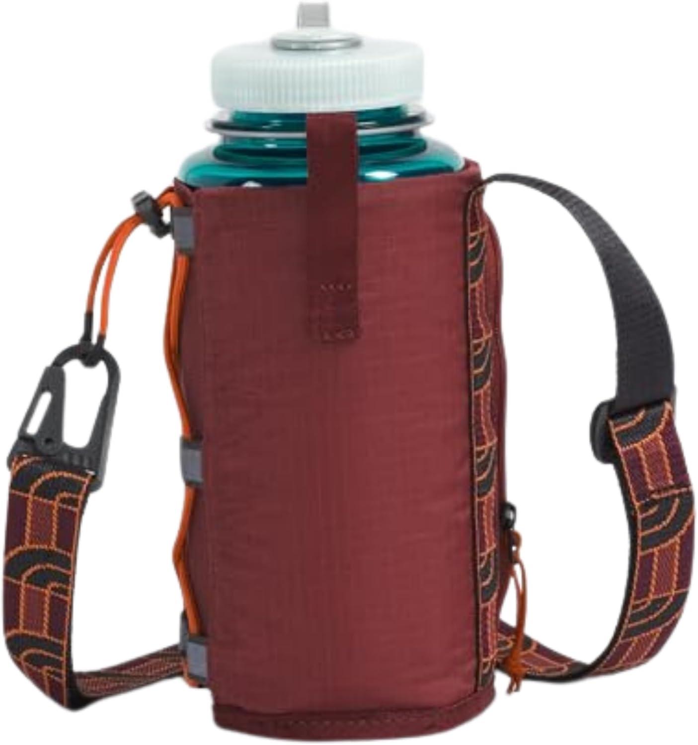 imageTHE NORTH FACE Borealis Water Bottle Holder Adjustable Strap WaterRepellent Finish External Pocket with Key HookSumacIron Bronze One Size