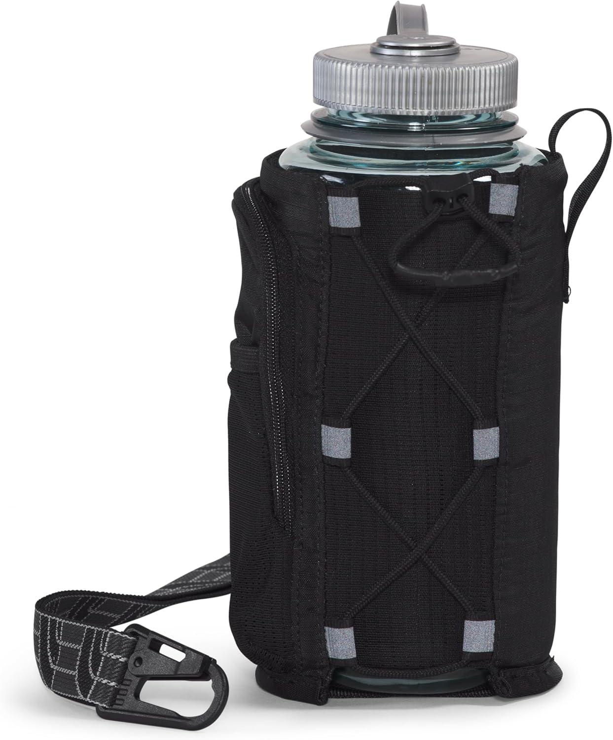 imageTHE NORTH FACE Borealis Water Bottle Holder Adjustable Strap WaterRepellent Finish External Pocket with Key HookTNF BlackTNF BlackNPF