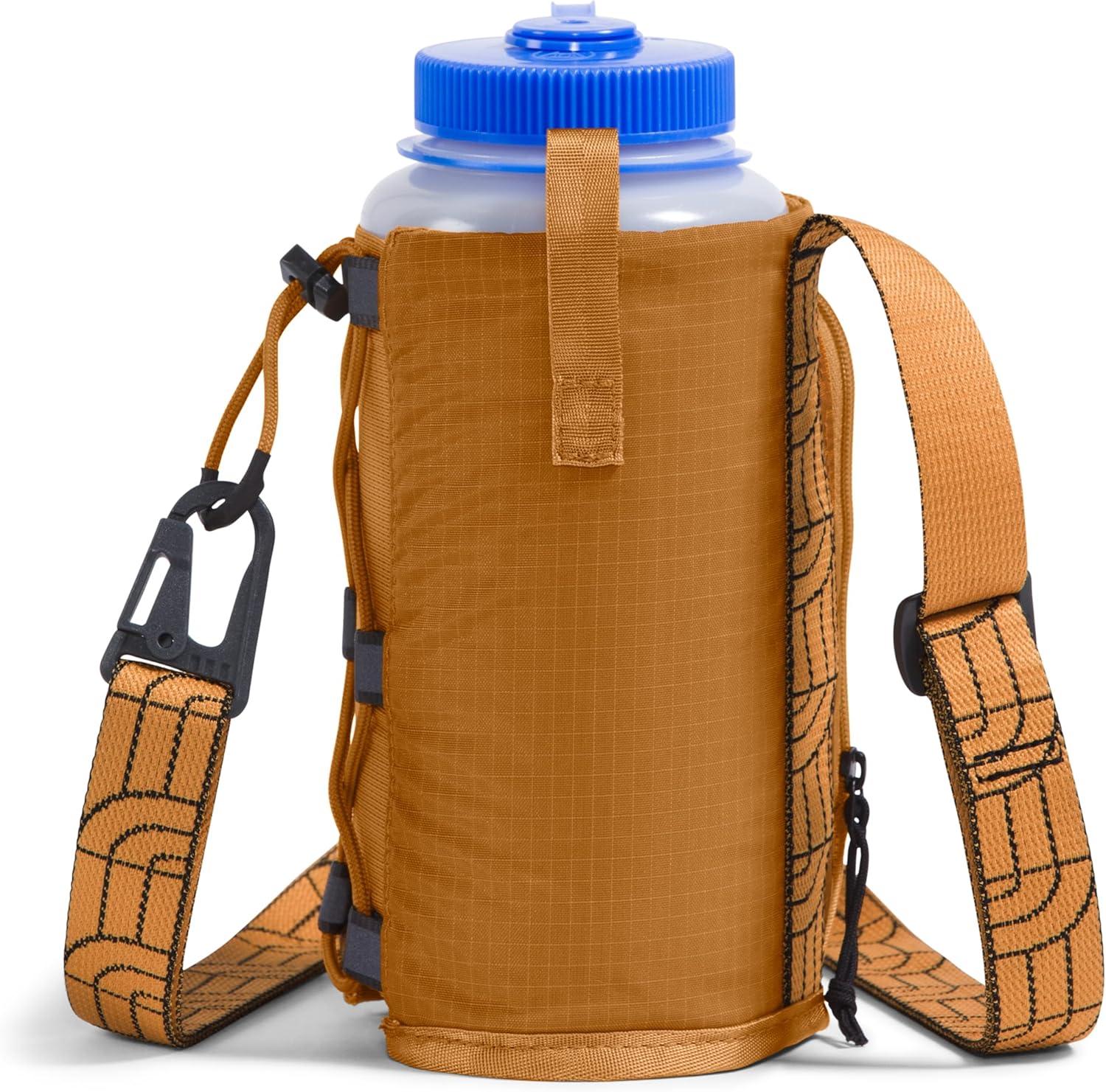 imageTHE NORTH FACE Borealis Water Bottle Holder Adjustable Strap WaterRepellent Finish External Pocket with Key HookTimber Tan