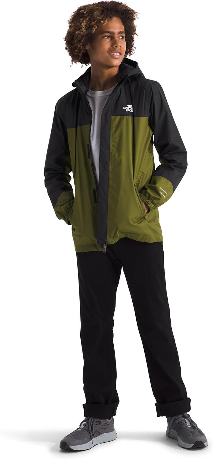 imageTHE NORTH FACE Boys Antora Waterproof Rain JacketForest Olive