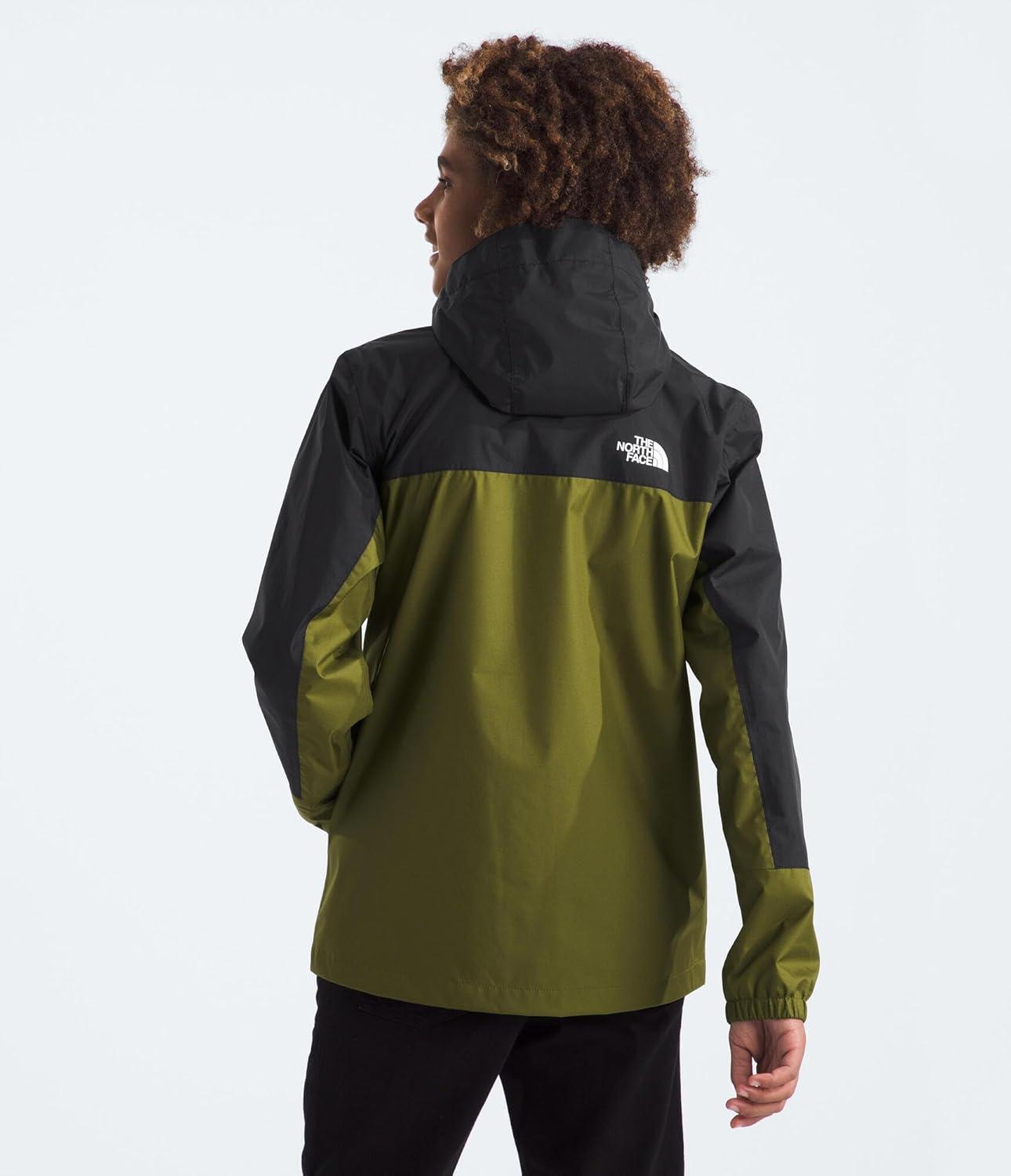 imageTHE NORTH FACE Boys Antora Waterproof Rain JacketForest Olive