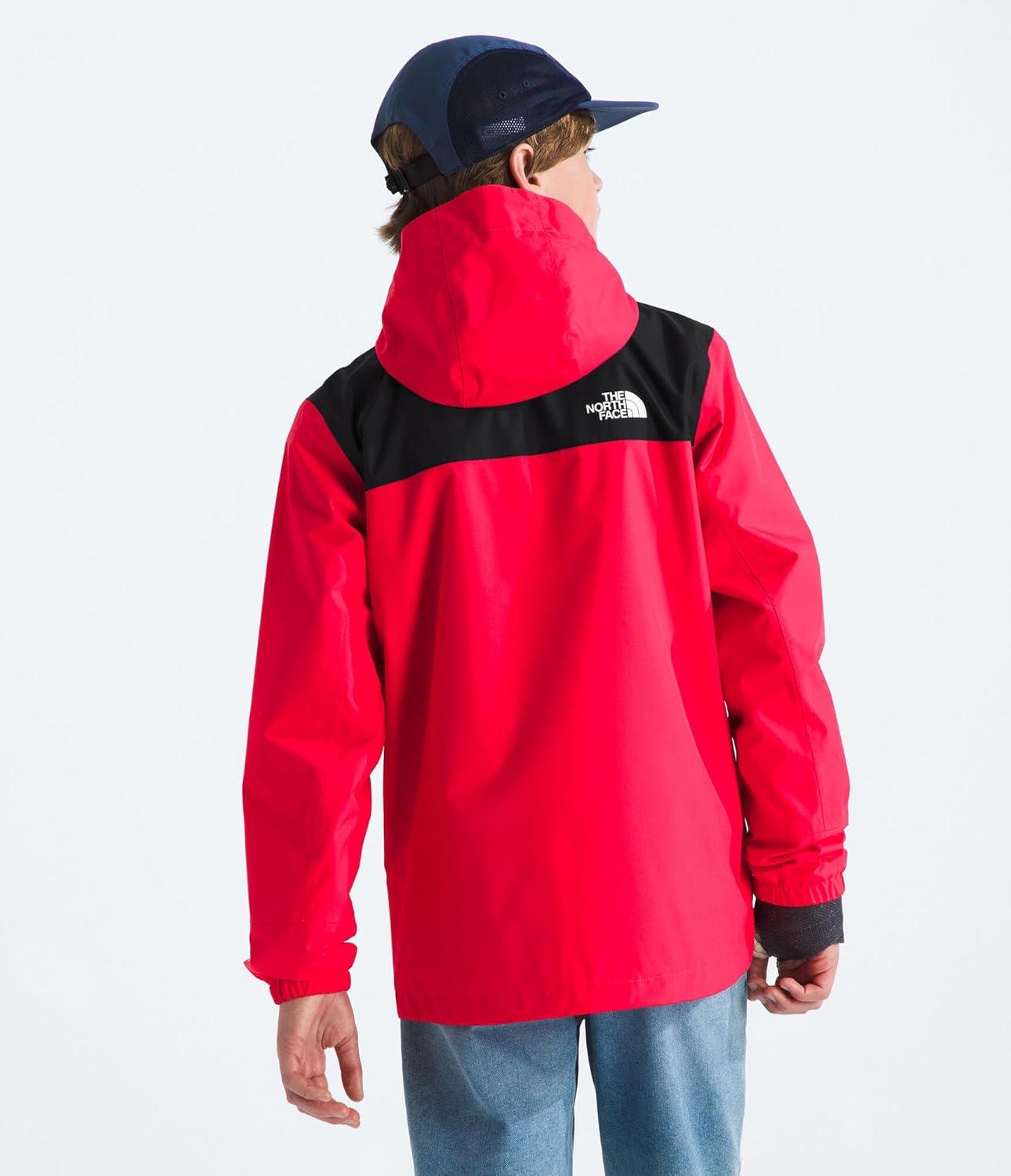 imageTHE NORTH FACE Boys Antora Waterproof Rain JacketHibiscus
