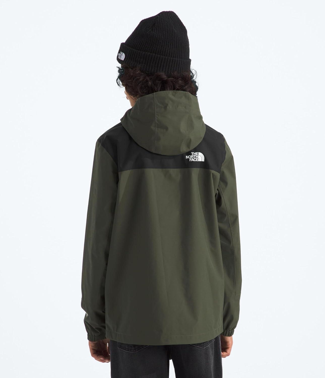imageTHE NORTH FACE Boys Antora Waterproof Rain JacketNew Taupe Green