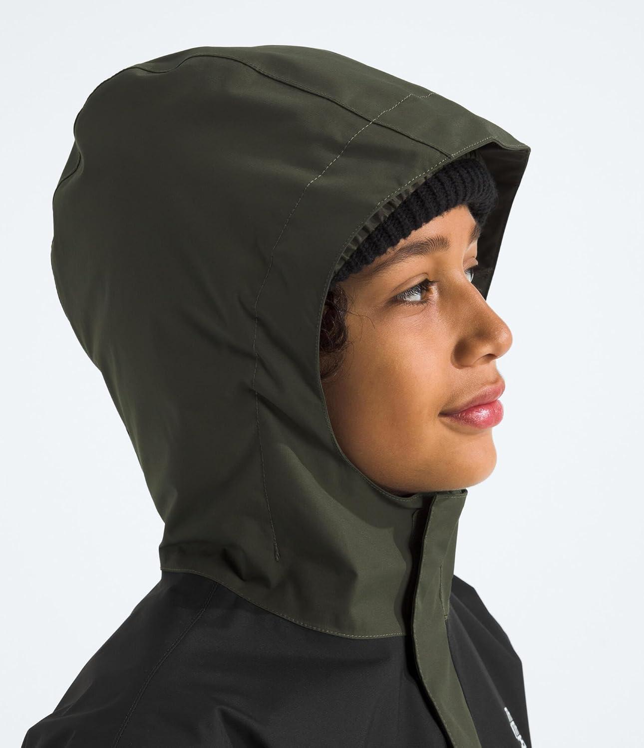 imageTHE NORTH FACE Boys Antora Waterproof Rain JacketNew Taupe Green