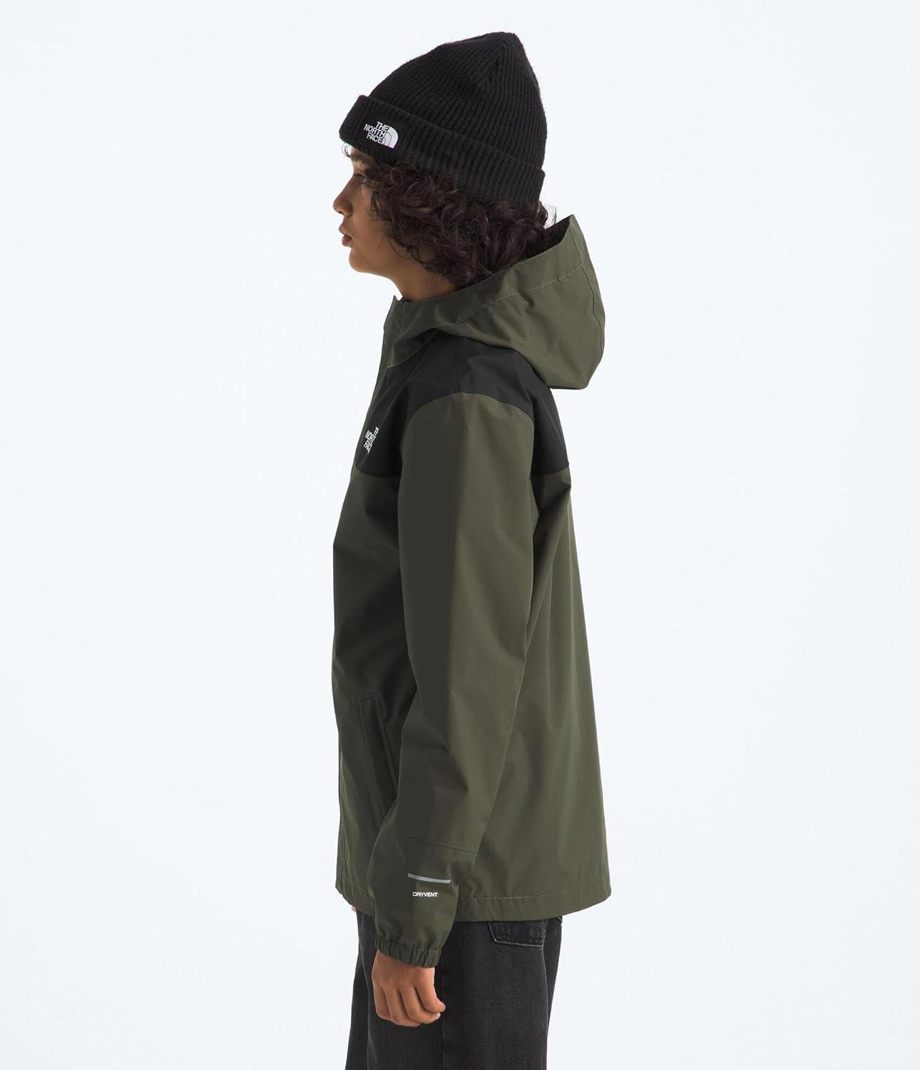 imageTHE NORTH FACE Boys Antora Waterproof Rain JacketNew Taupe Green