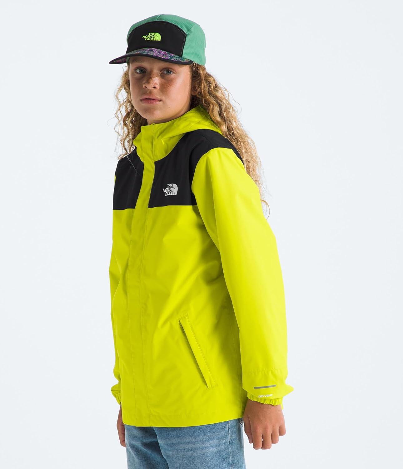 imageTHE NORTH FACE Boys Antora Waterproof Rain JacketSulphur Spring Green