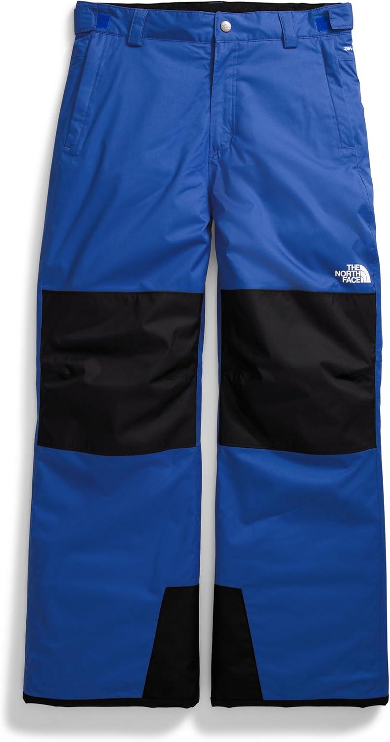 imageTHE NORTH FACE Boys Freedom Insulated Pant Waterproof for Ski ampamp Snowboard Gaiters Adjustable Waist Zip PocketsTnf Blue