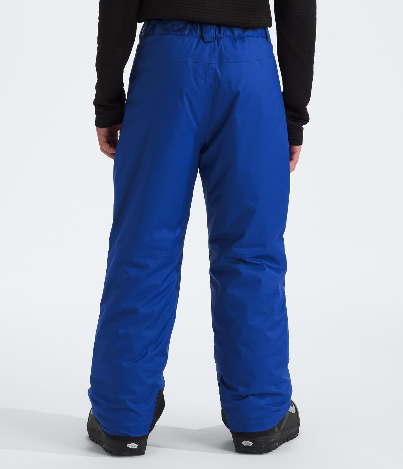 imageTHE NORTH FACE Boys Freedom Insulated Pant Waterproof for Ski ampamp Snowboard Gaiters Adjustable Waist Zip PocketsTnf Blue