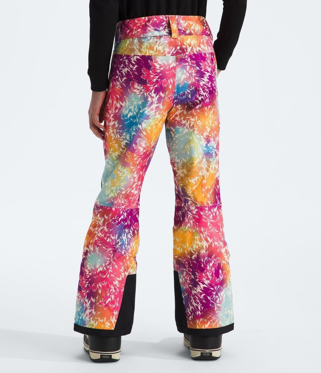 imageTHE NORTH FACE Girls Freedom Insulated PantRadiant Poppy Blowing Wind Print