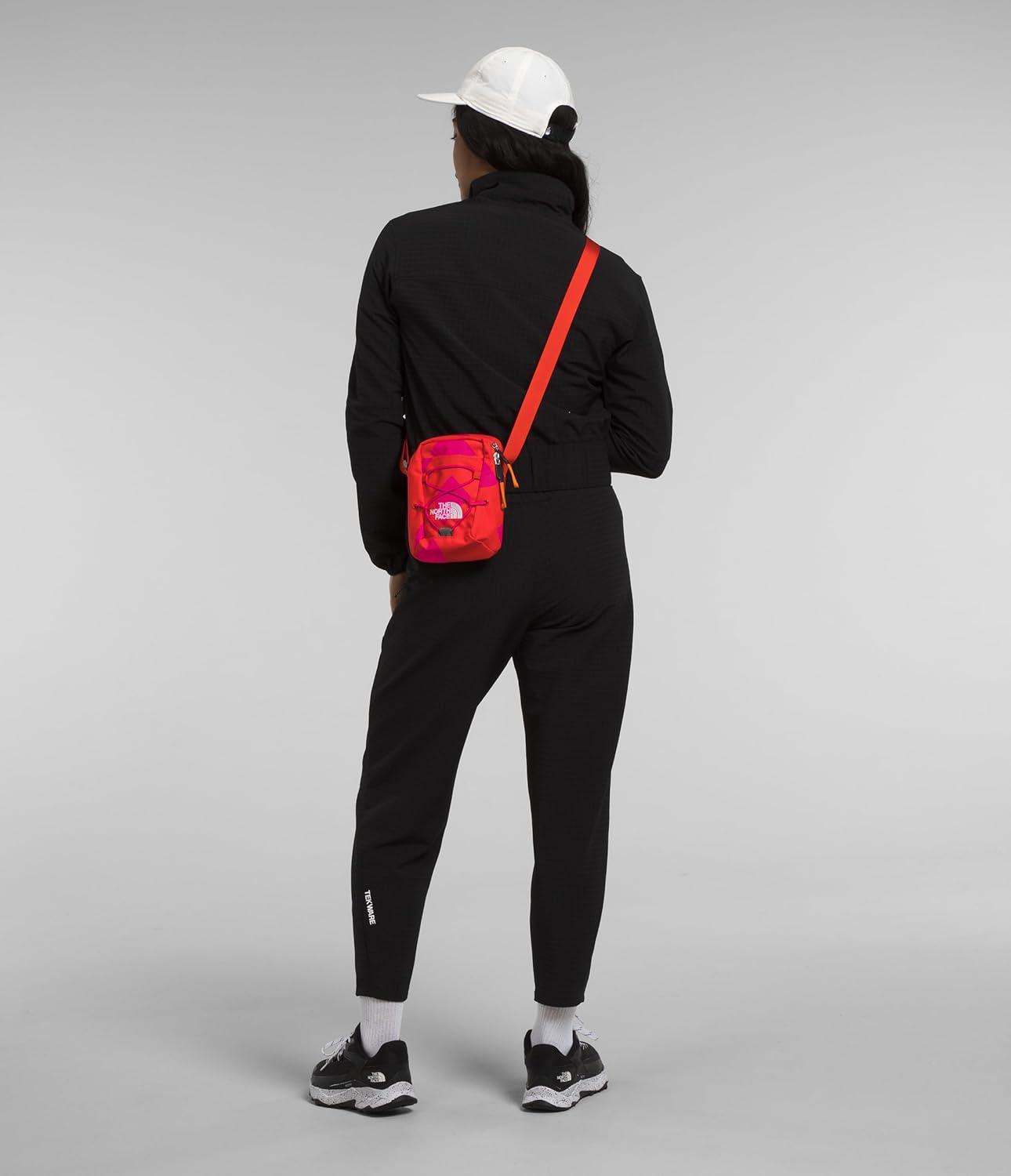 imageTHE NORTH FACE Jester Cross Body Bag PFAS FreeFiery Red Next Gen Logo PrintFiery RedMr Pink
