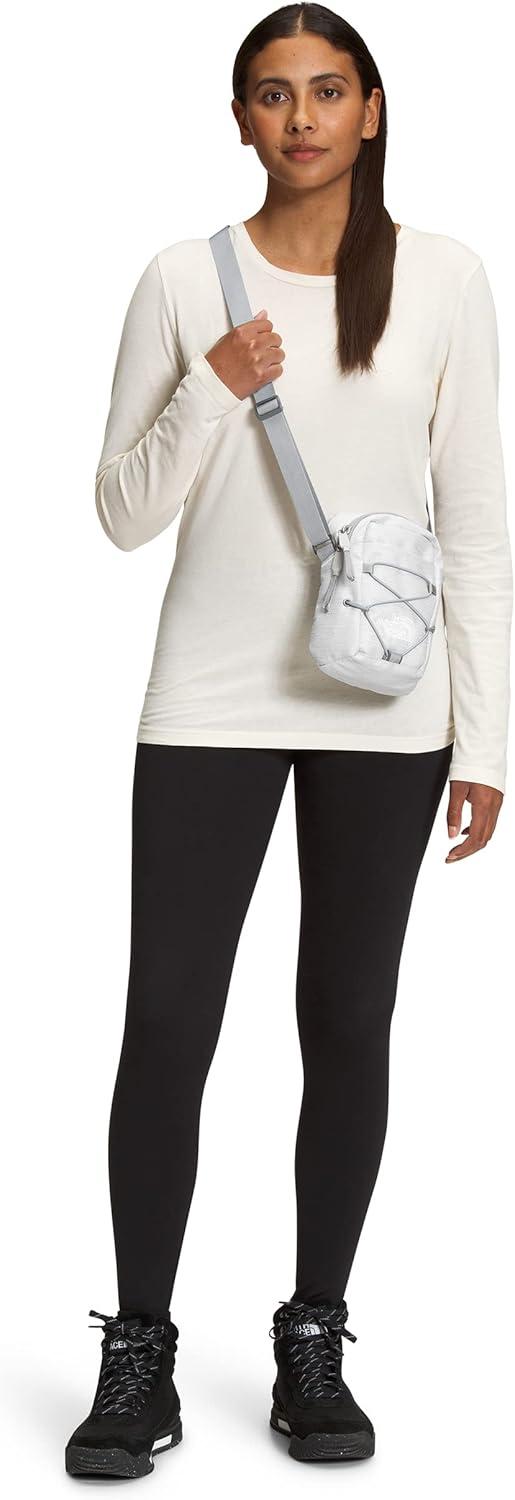 imageTHE NORTH FACE Jester Cross Body Bag PFAS FreeTnf White Metallic MelangeMid Grey