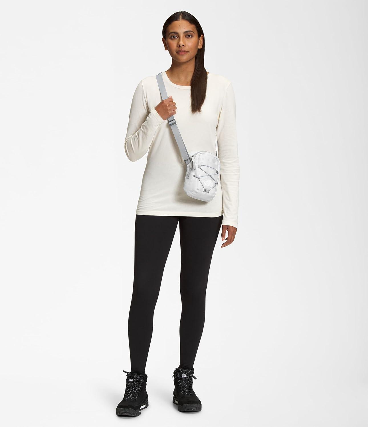 imageTHE NORTH FACE Jester Cross Body Bag PFAS FreeTnf White Metallic MlangeMid Greynpf