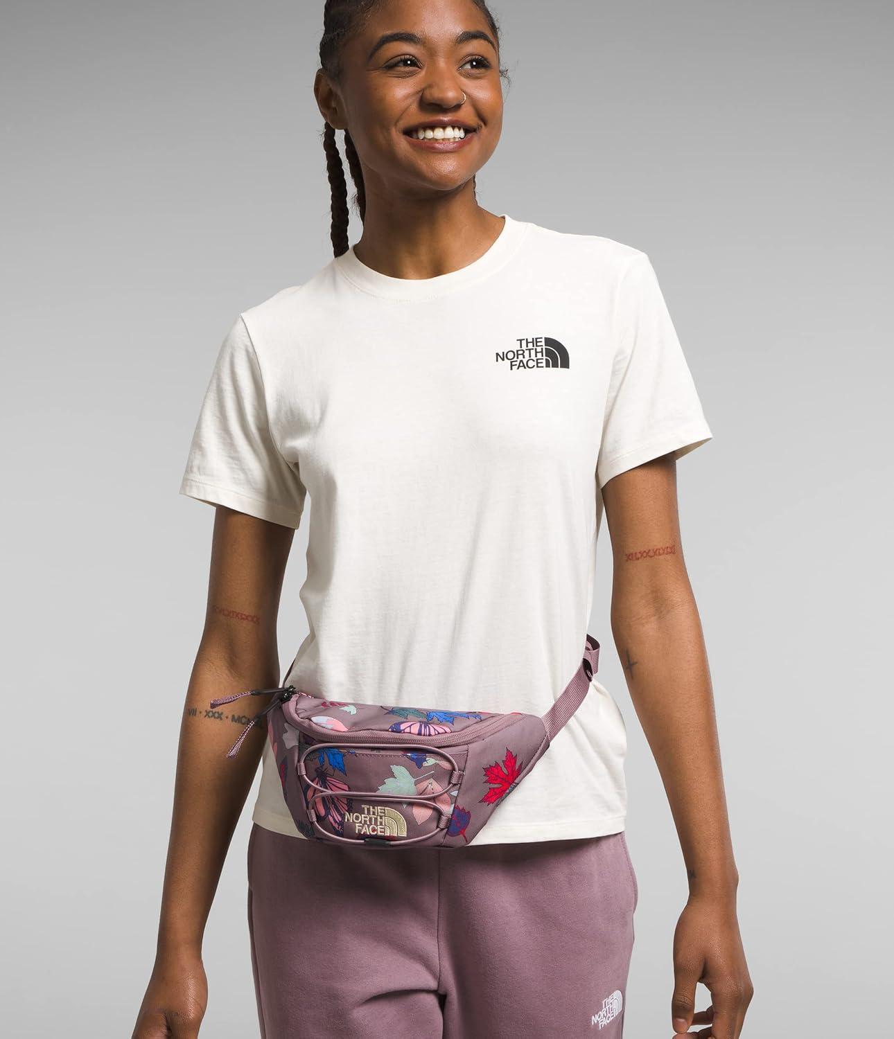imageTHE NORTH FACE Jester Lumbar Pack Fanny Pack With Water Repellent Finish 22 Liters Crossbody Adjustable StrapFawn Grey Fall Wanderer Print