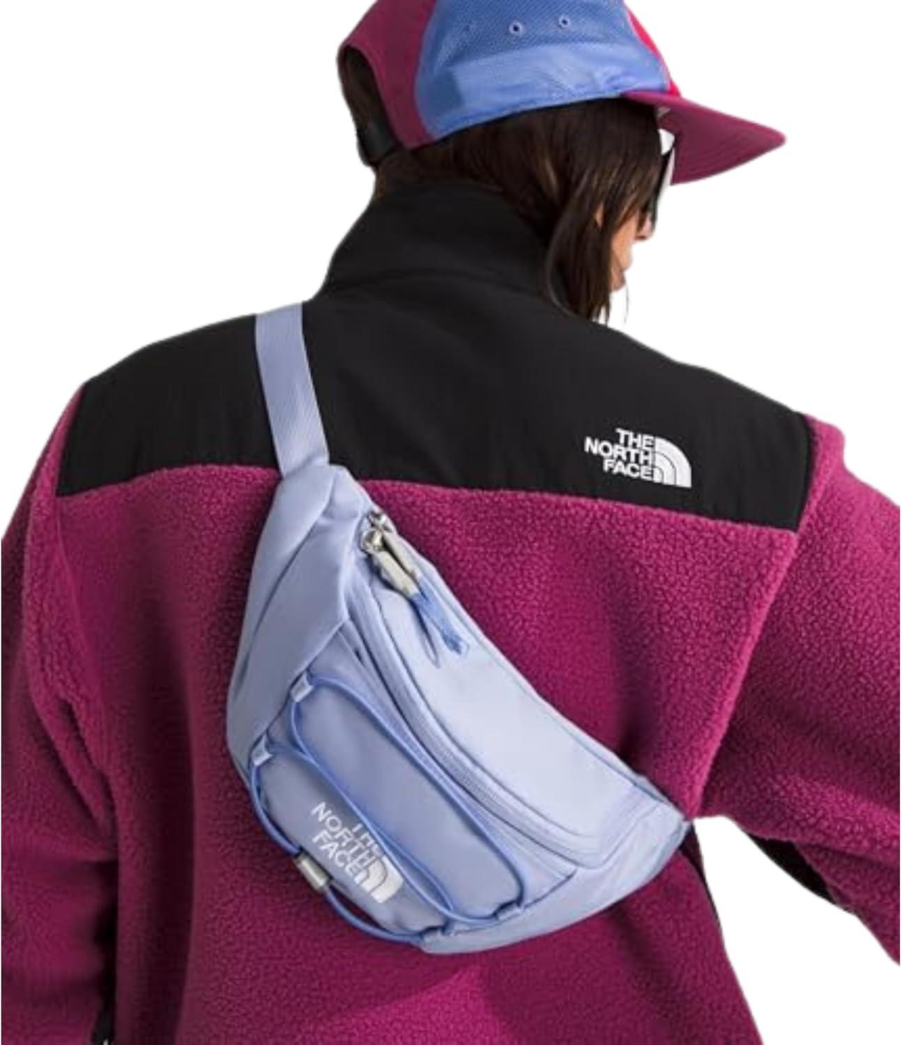 imageTHE NORTH FACE Jester Lumbar Pack Fanny Pack With Water Repellent Finish 22 Liters Crossbody Adjustable StrapPurple MintVirtual Blue