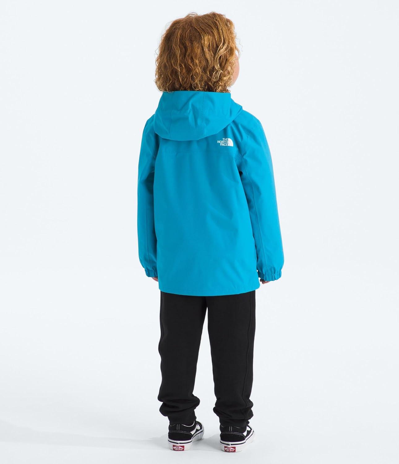 imageTHE NORTH FACE Kids Antora Rain Jacket Waterproof Breathable 3piece Hood Secure Zip Hand PocketMeridian Blue