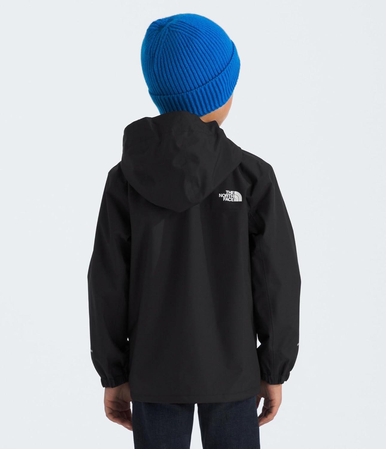 imageTHE NORTH FACE Kids Antora Rain Jacket Waterproof Breathable 3piece Hood Secure Zip Hand PocketTnf BlackTnf Black