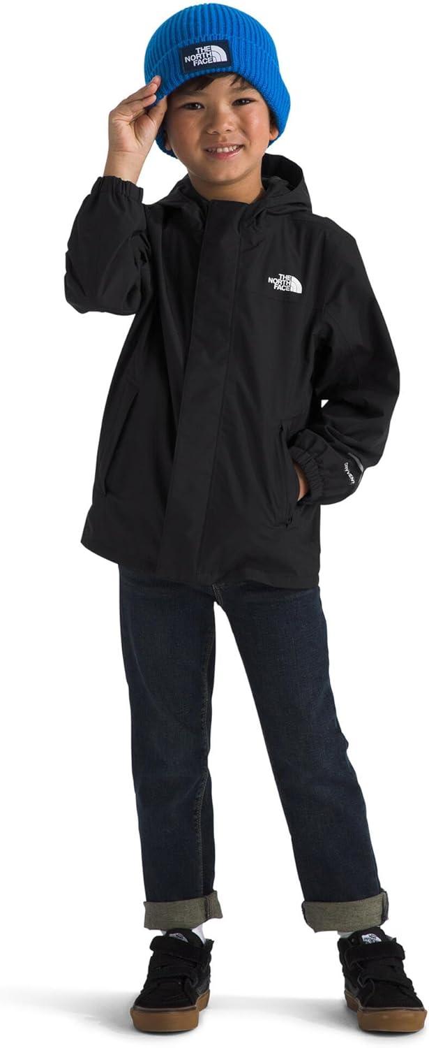 imageTHE NORTH FACE Kids Antora Rain Jacket Waterproof Breathable 3piece Hood Secure Zip Hand PocketTnf BlackTnf Black